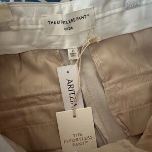 Aritzia The Effortless Pant, Beige Size 8